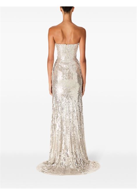 Silver sequin-embellished Sarai dress Jenny packham - women JENNY PACKHAM | ZBD105L1052